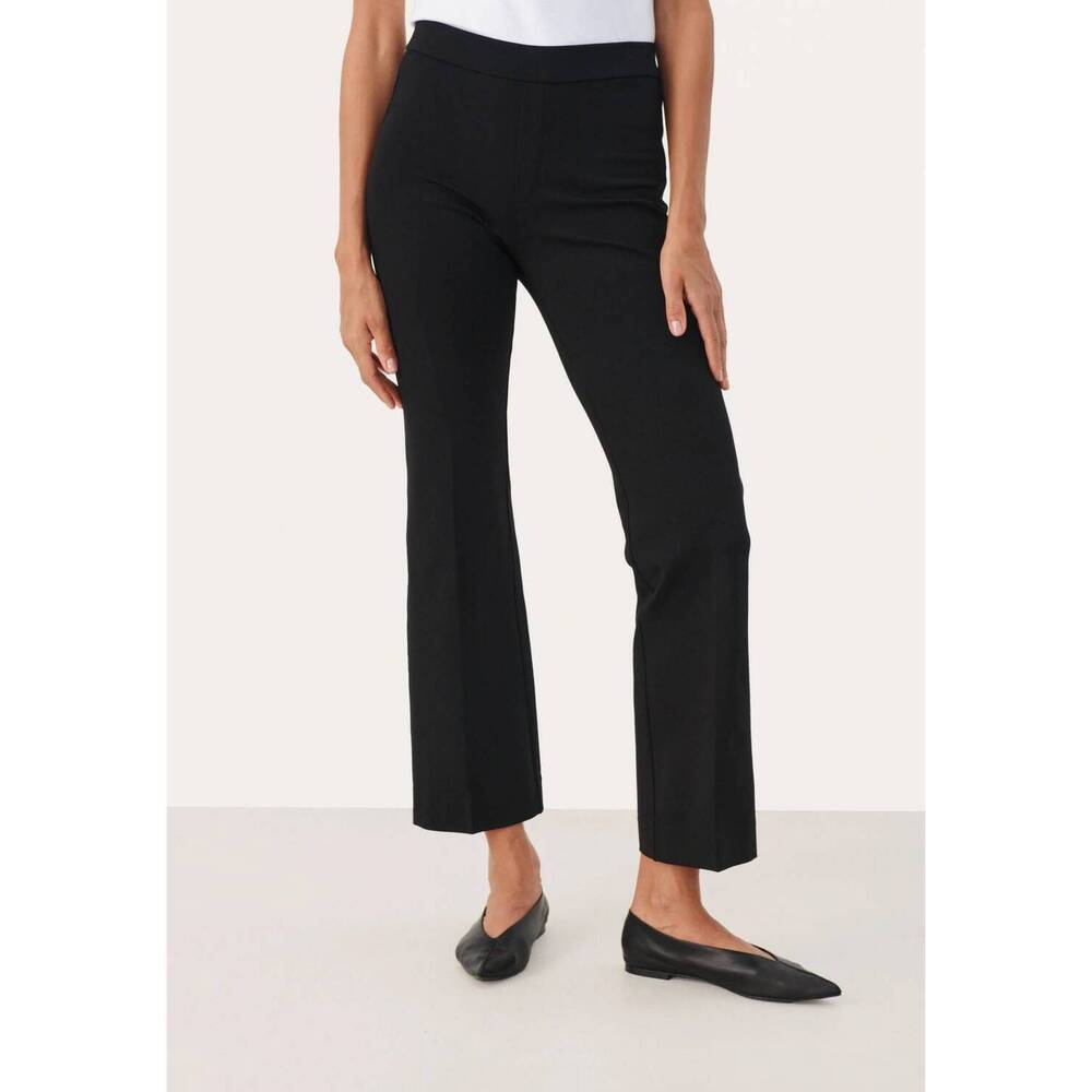 NEW PART TWO ponta trouser in black